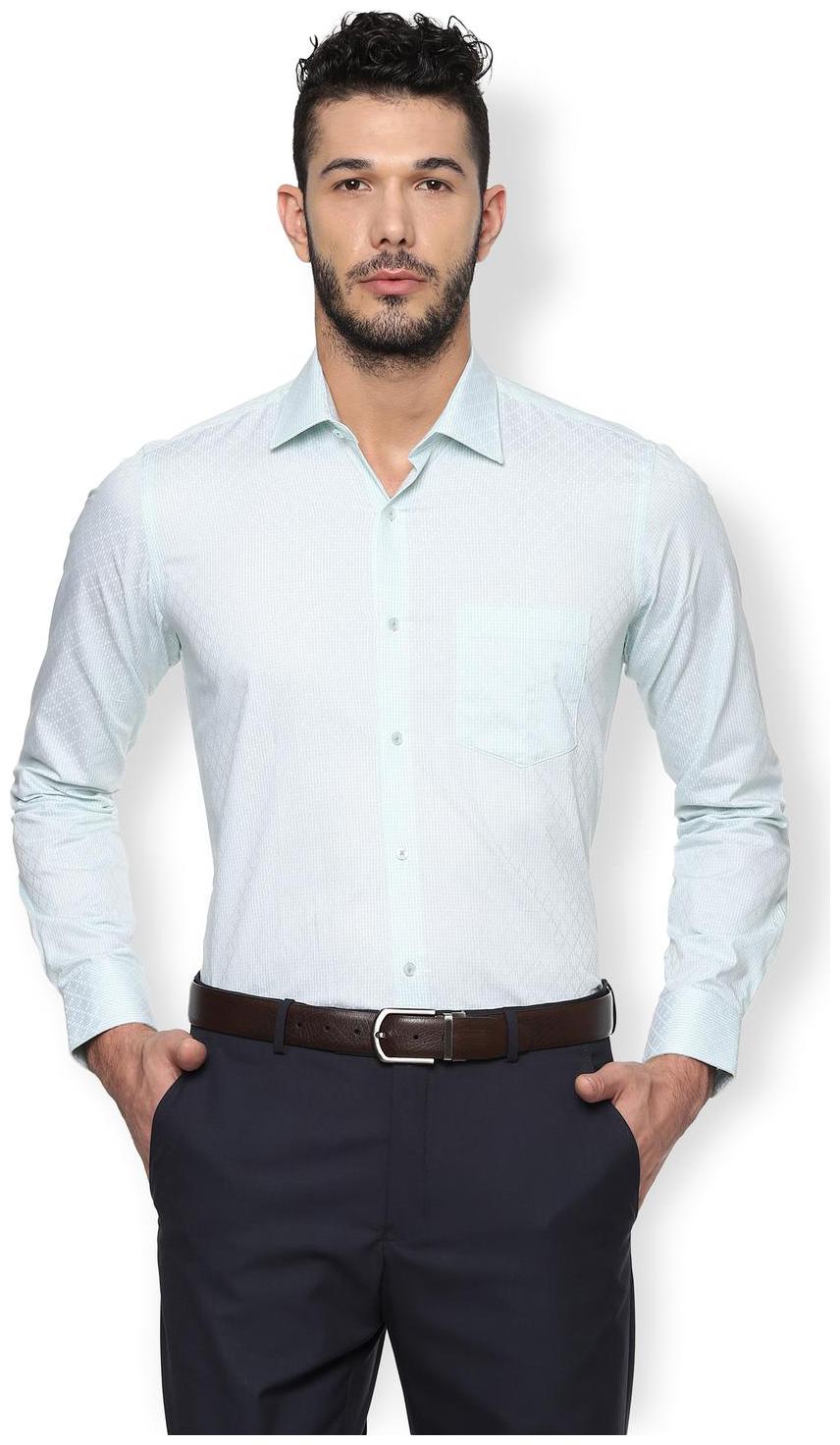 

Van Heusen Men Slim fit Formal Shirt - Blue