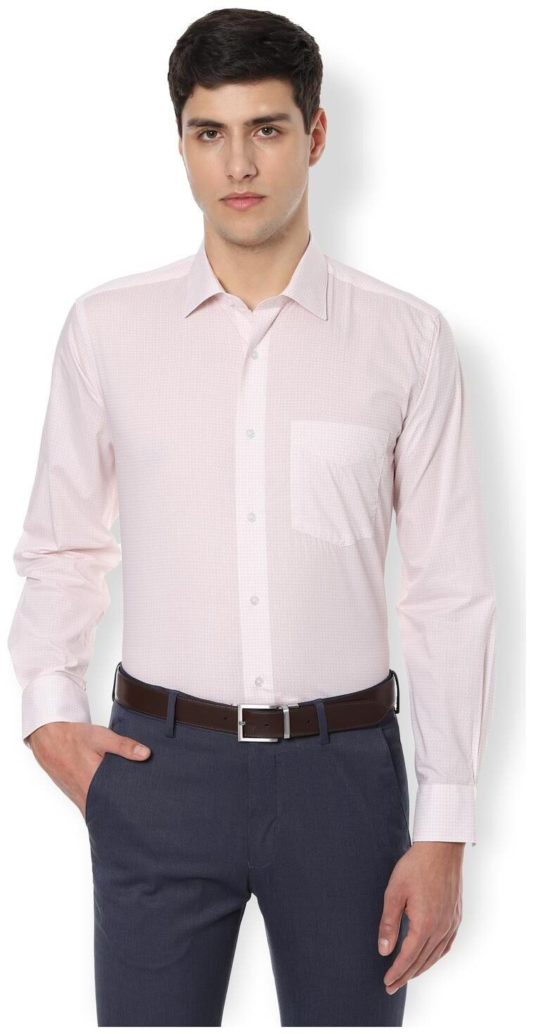 

Van Heusen Men Regular fit Formal Shirt - White