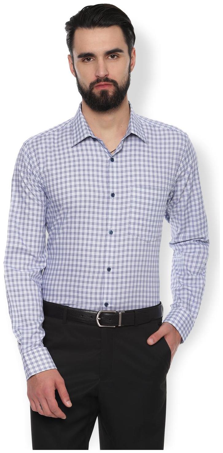 

Van Heusen Men Regular fit Formal Shirt - Blue