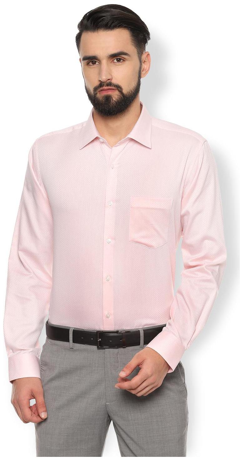 

Van Heusen Men Regular fit Formal Shirt - Pink