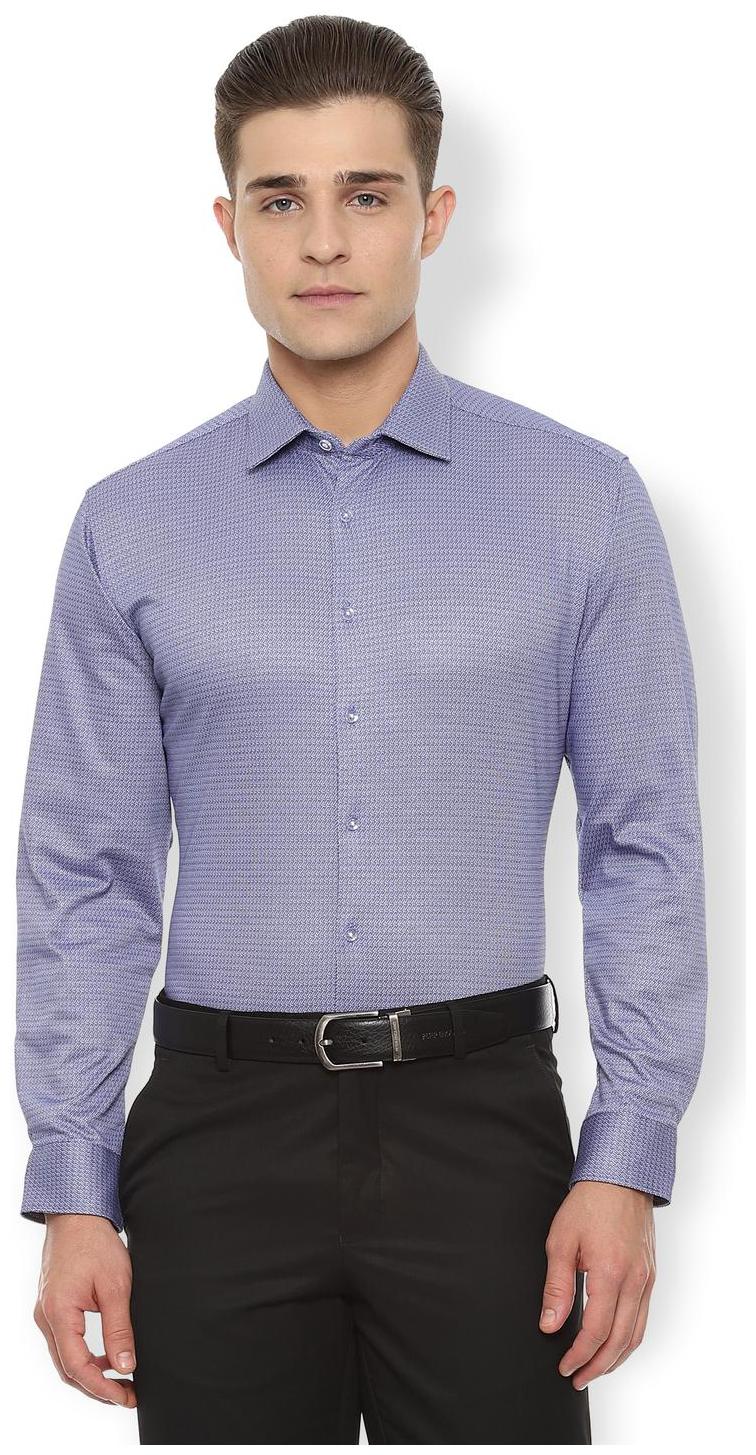 

Van Heusen Men Slim fit Formal Shirt - Blue