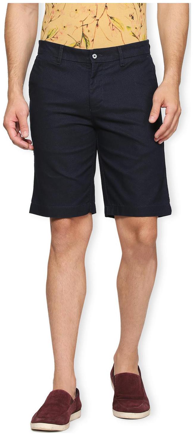 

Van Heusen Men Blue Regular Fit Regular Shorts