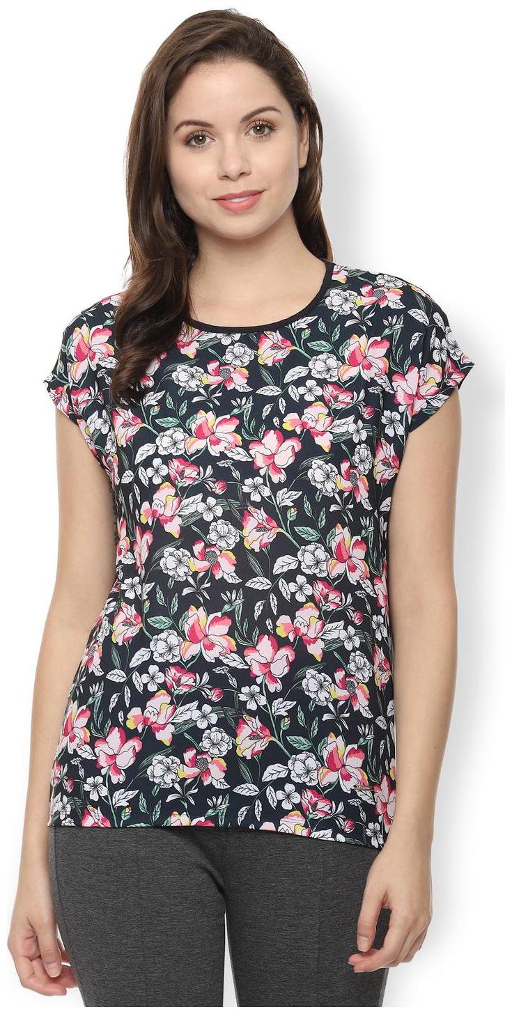 

Van Heusen Women Floral Regular top - Blue