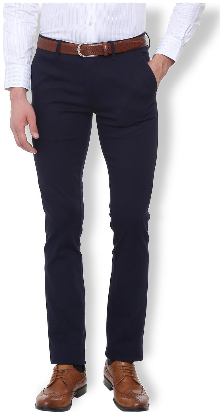 

Van Heusen Navy Trousers