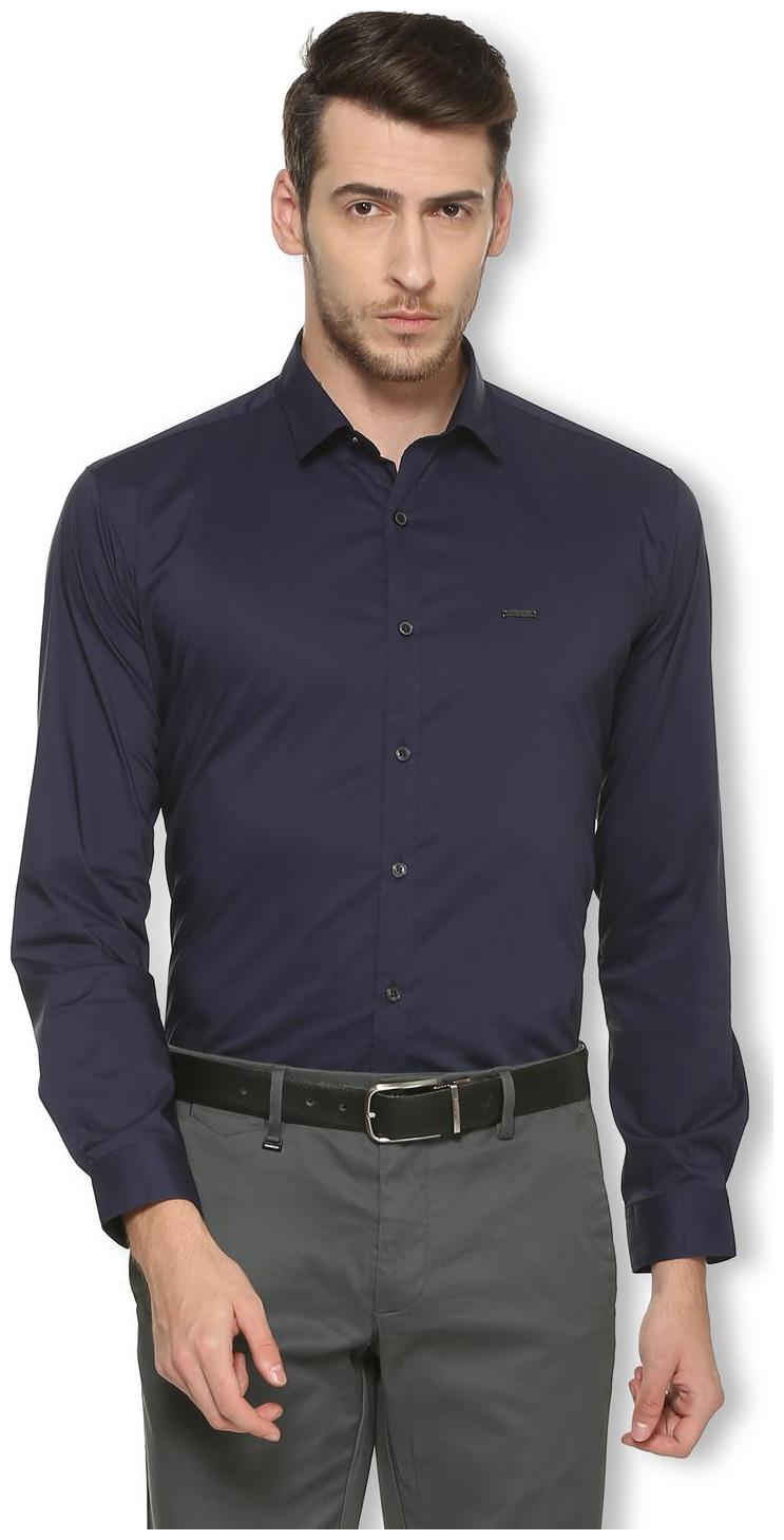

Van Heusen Men Super slim fit Formal Shirt - Blue