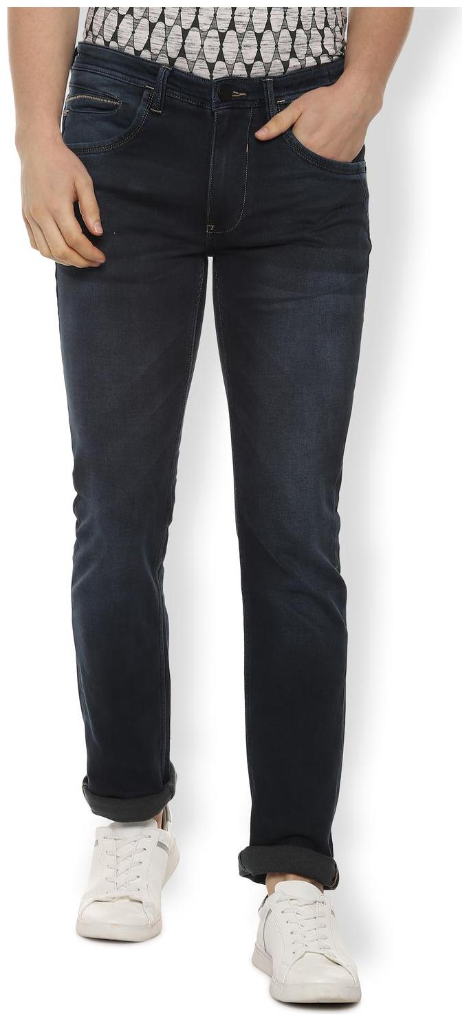 

Van Heusen Men Navy Blue Slim Fit Jeans
