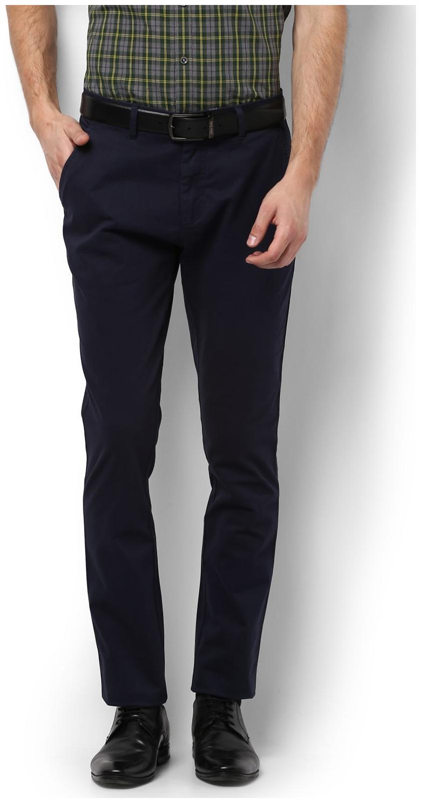 

Van Heusen Navy Trousers