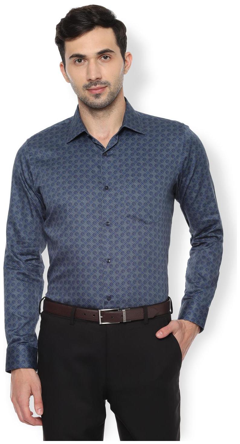 

Van Heusen Men Slim fit Formal Shirt - Blue