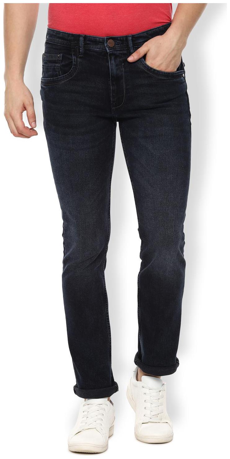 

Van Heusen Men Navy Blue Slim Fit Jeans