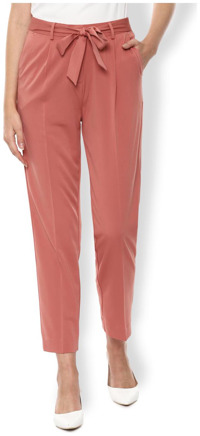 

Van Heusen Women Orange Regular fit Regular trousers