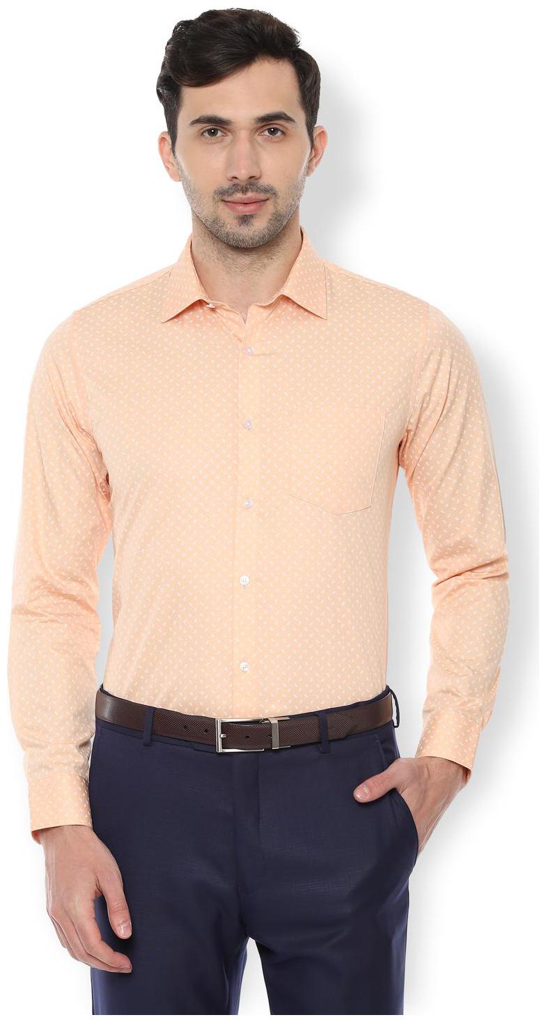 

Van Heusen Men Slim fit Formal Shirt - Orange