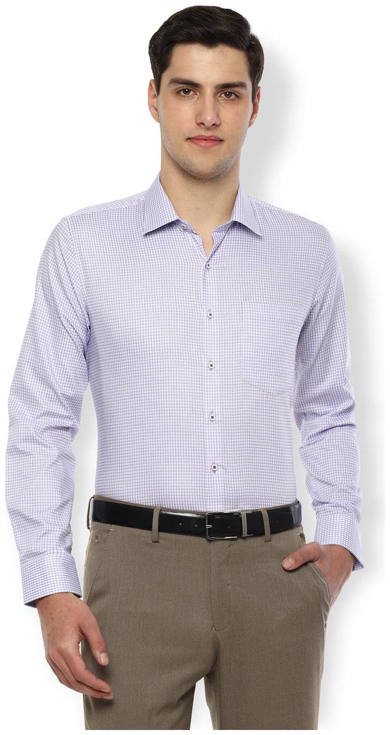 

Van Heusen Men Slim fit Formal Shirt - Purple