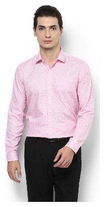 

Van Heusen Men Regular fit Formal Shirt - Pink