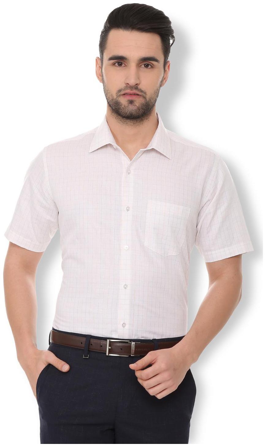 

Van Heusen Men Regular fit Formal Shirt - Pink