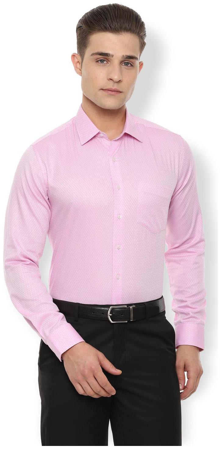 

Van Heusen Men Slim fit Formal Shirt - Pink