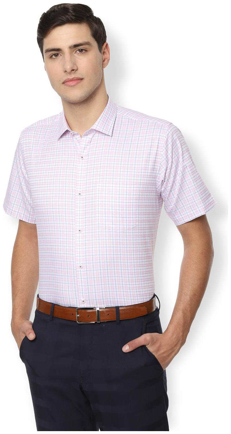 

Van Heusen Men Regular fit Formal Shirt - Pink