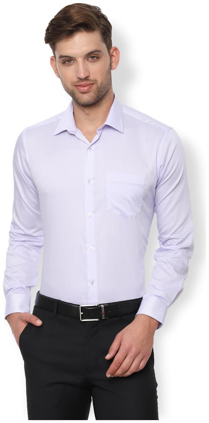

Van Heusen Men Regular fit Formal Shirt - Purple