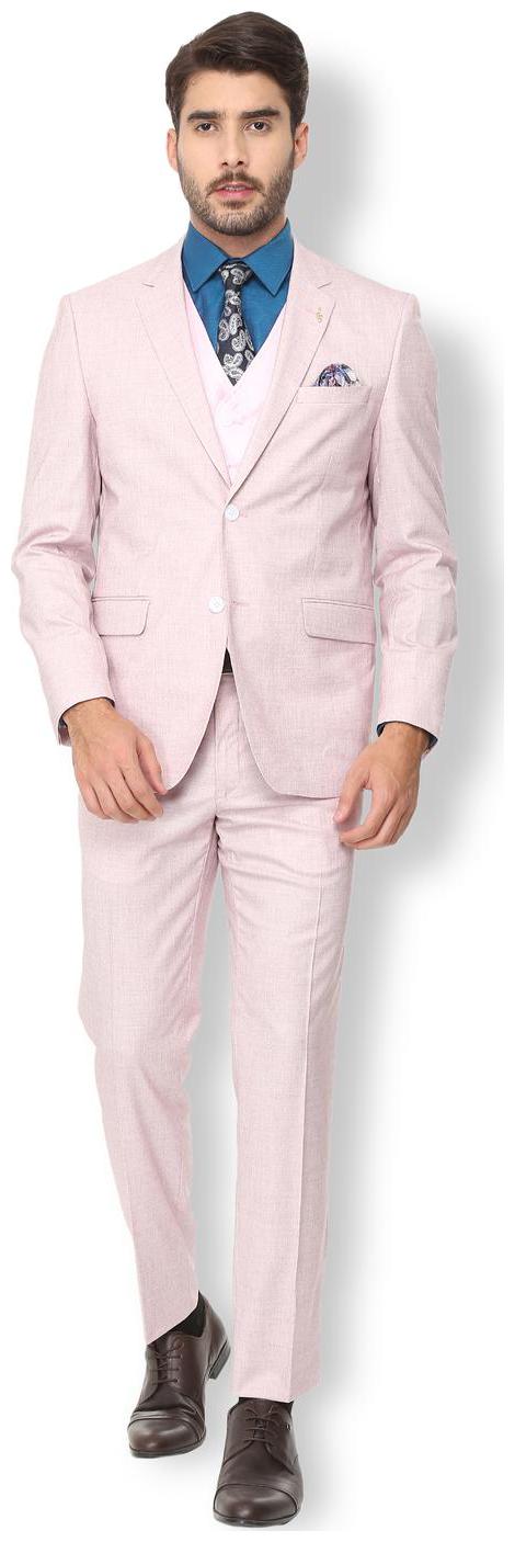 

Van Heusen Pink Three Piece Suit