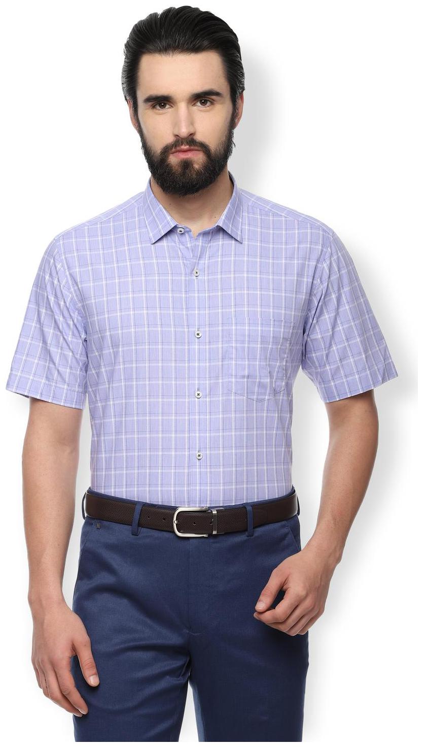 

Van Heusen Men Regular fit Formal Shirt - Purple