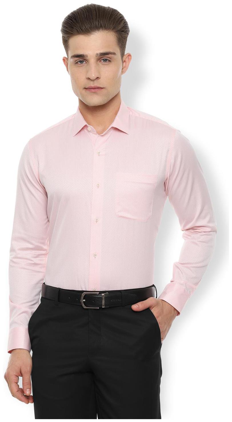 

Van Heusen Men Slim fit Formal Shirt - Orange