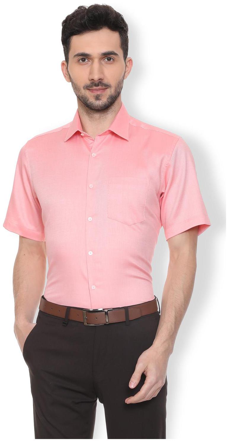 

Van Heusen Men Regular fit Formal Shirt - Pink