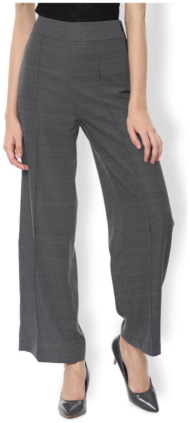 

Van Heusen Women Grey Regular fit Regular trousers