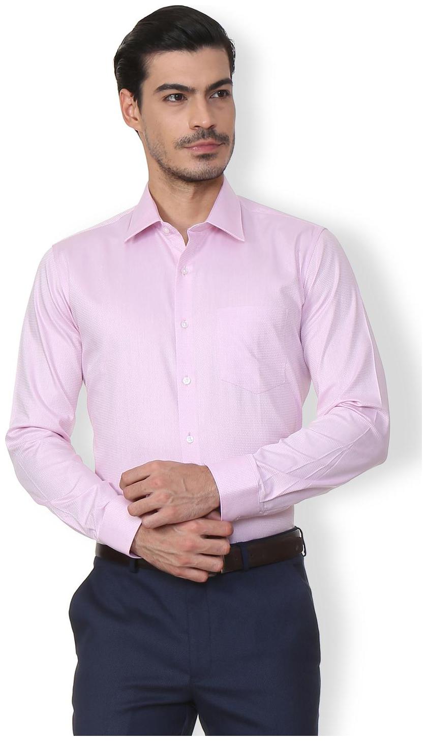 

Van Heusen Men Slim fit Formal Shirt - Pink