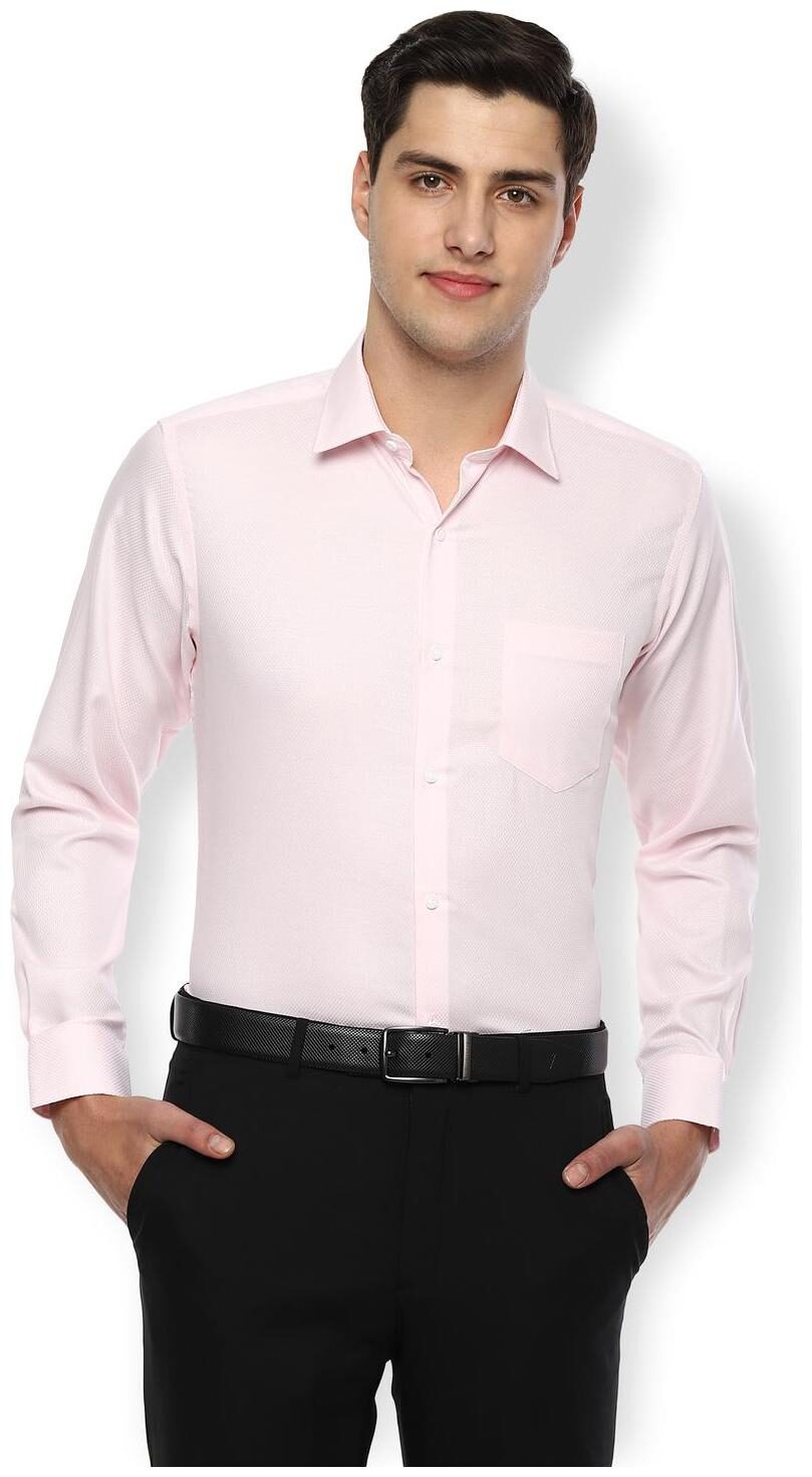 

Van Heusen Men Regular fit Formal Shirt - Pink