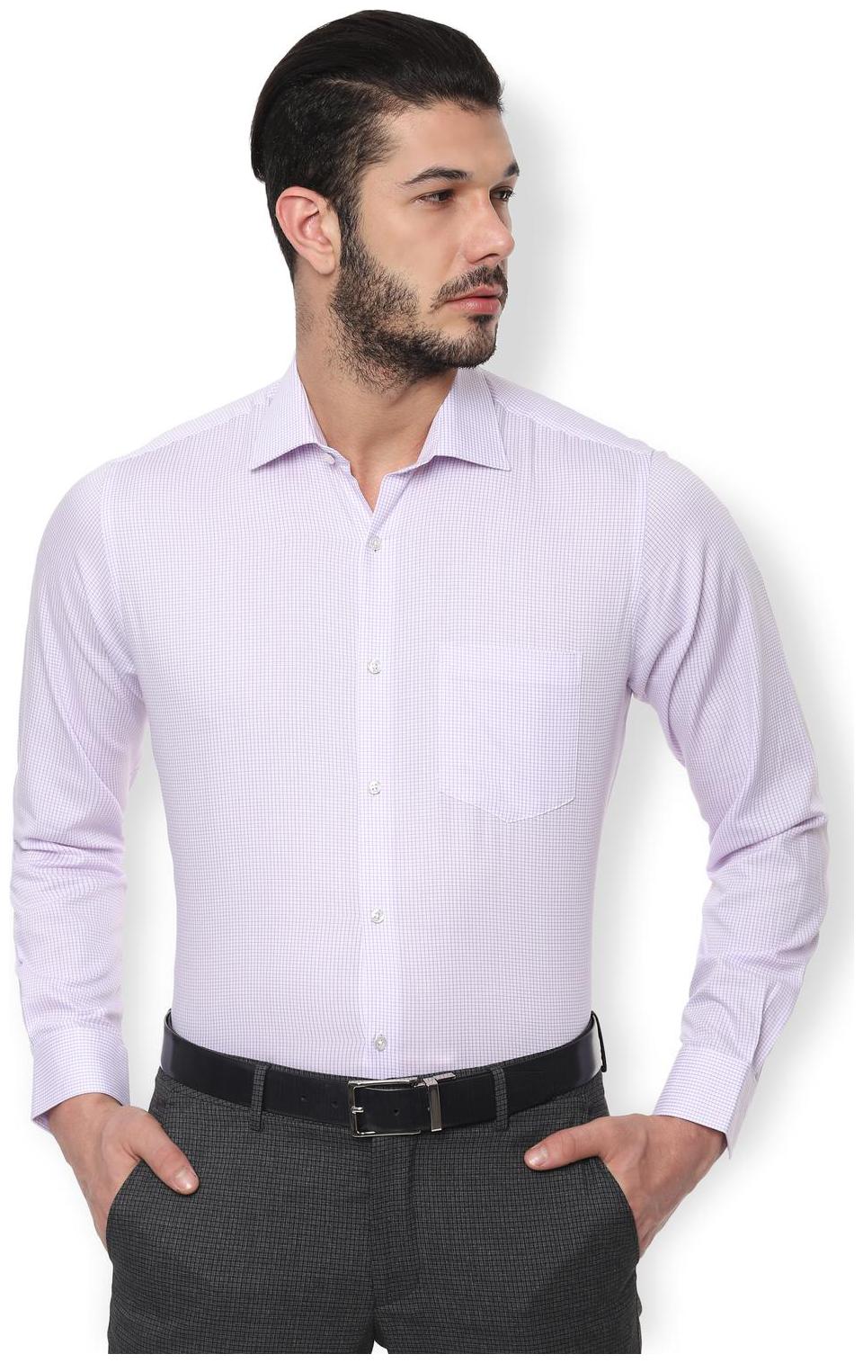 

Van Heusen Men Regular fit Formal Shirt - Purple