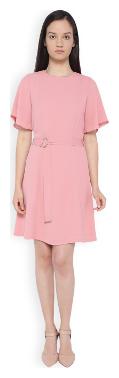 

Van Heusen Pink Floral A-line dress