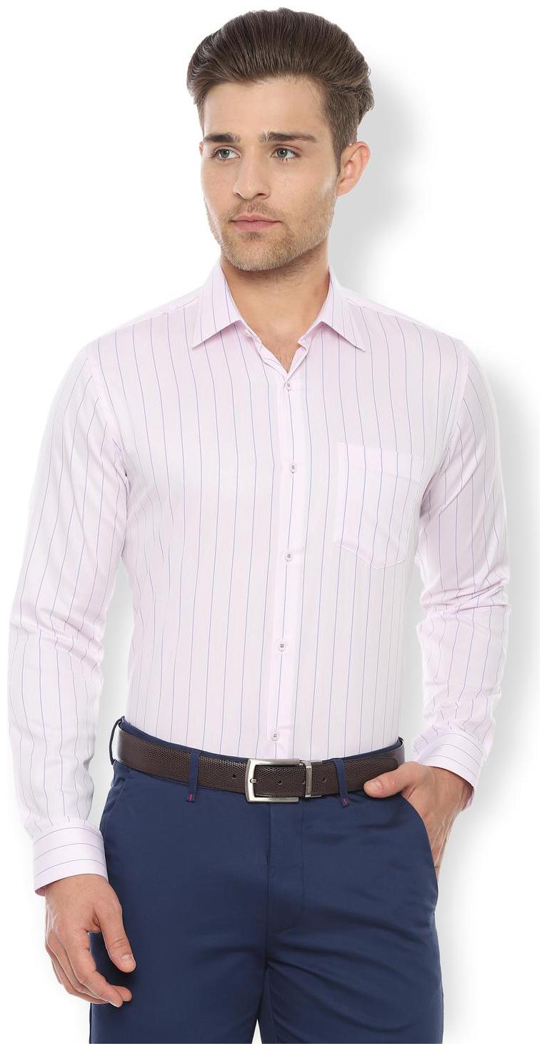 

Van Heusen Men Slim fit Formal Shirt - Pink