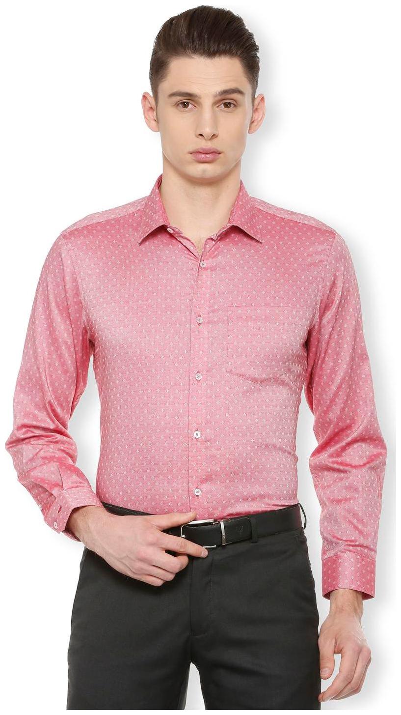 

Van Heusen Men Regular fit Formal Shirt - Pink