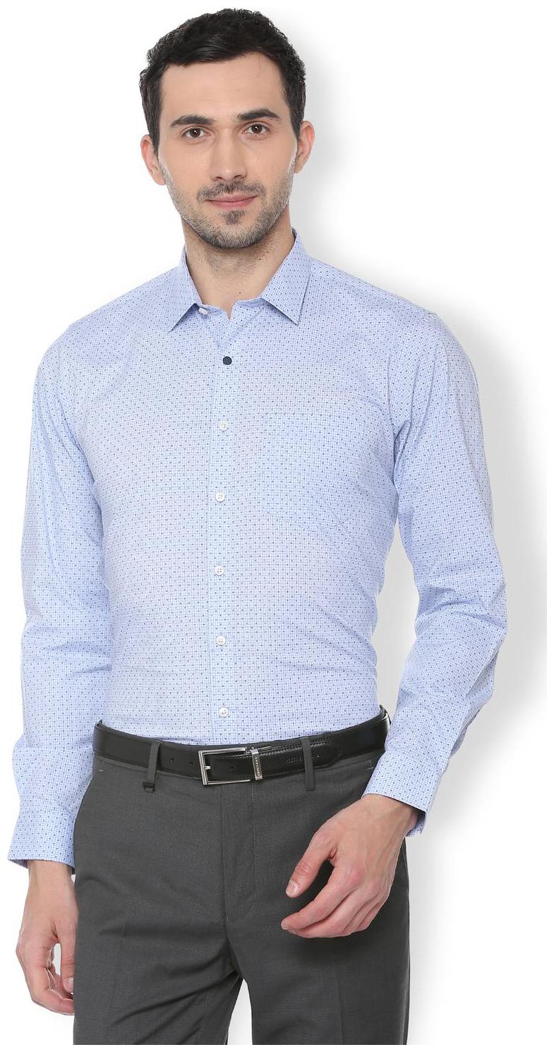 

Van Heusen Men Slim fit Formal Shirt - Blue