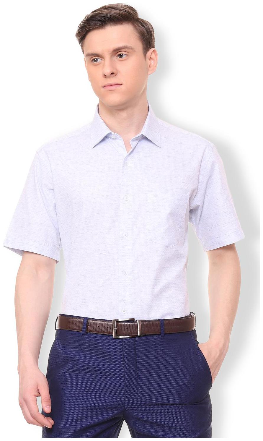 

Van Heusen Men Regular fit Formal Shirt - Blue