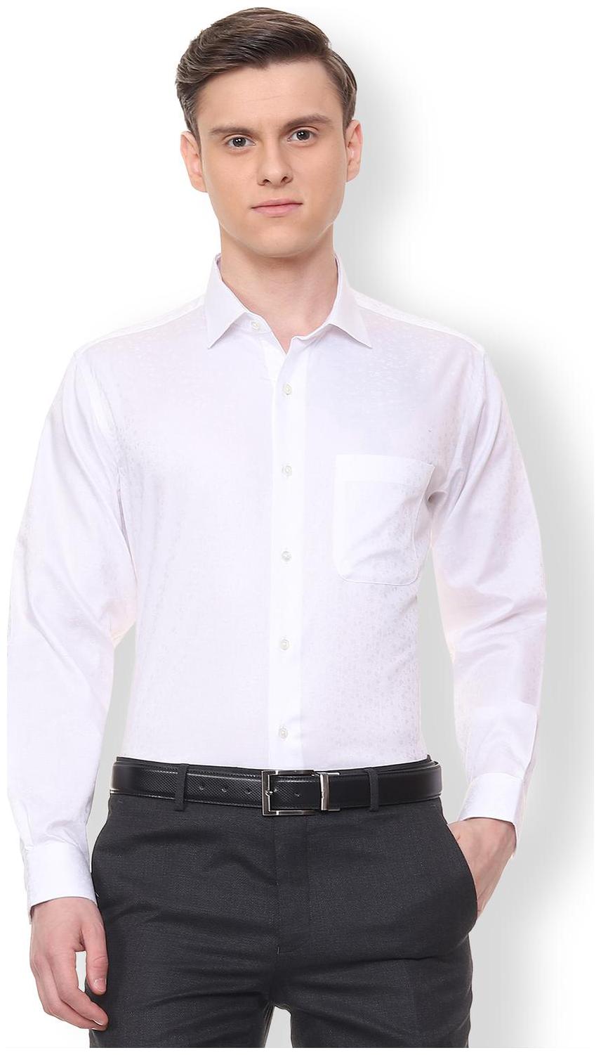 

Van Heusen Men Regular fit Formal Shirt - White