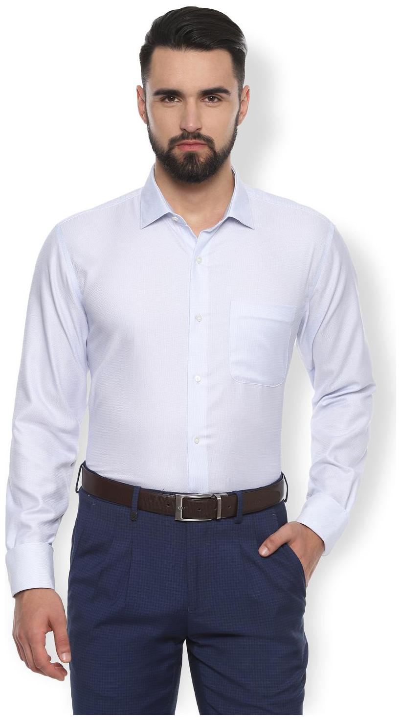 

Van Heusen Men Regular fit Formal Shirt - Blue