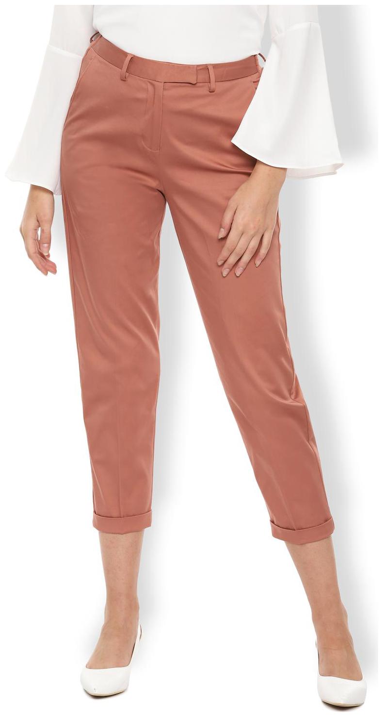 

Van Heusen Women Orange Regular fit Regular trousers