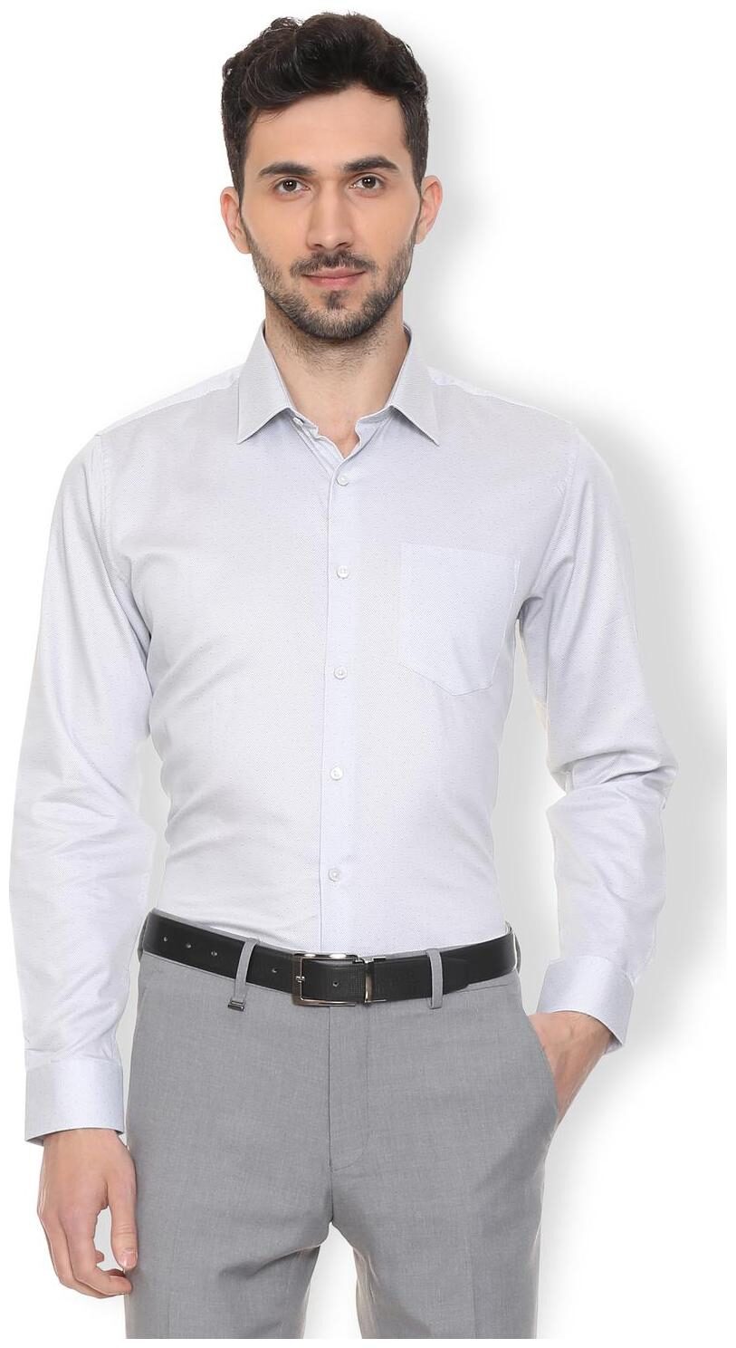 

Van Heusen Men Slim fit Formal Shirt - White
