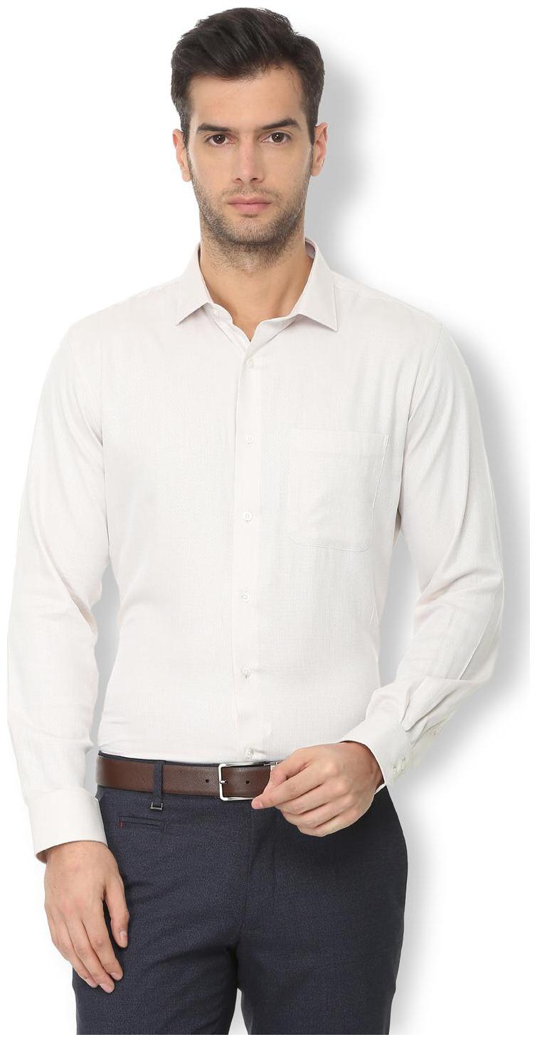 

Van Heusen Men Regular fit Formal Shirt - White