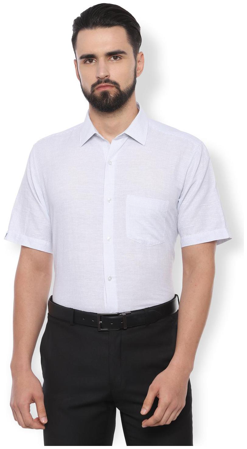 

Van Heusen Men Regular fit Formal Shirt - White