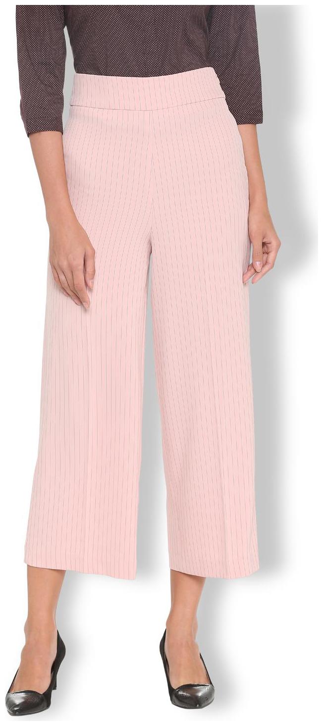 

Van Heusen Women Pink Regular fit Cullotes