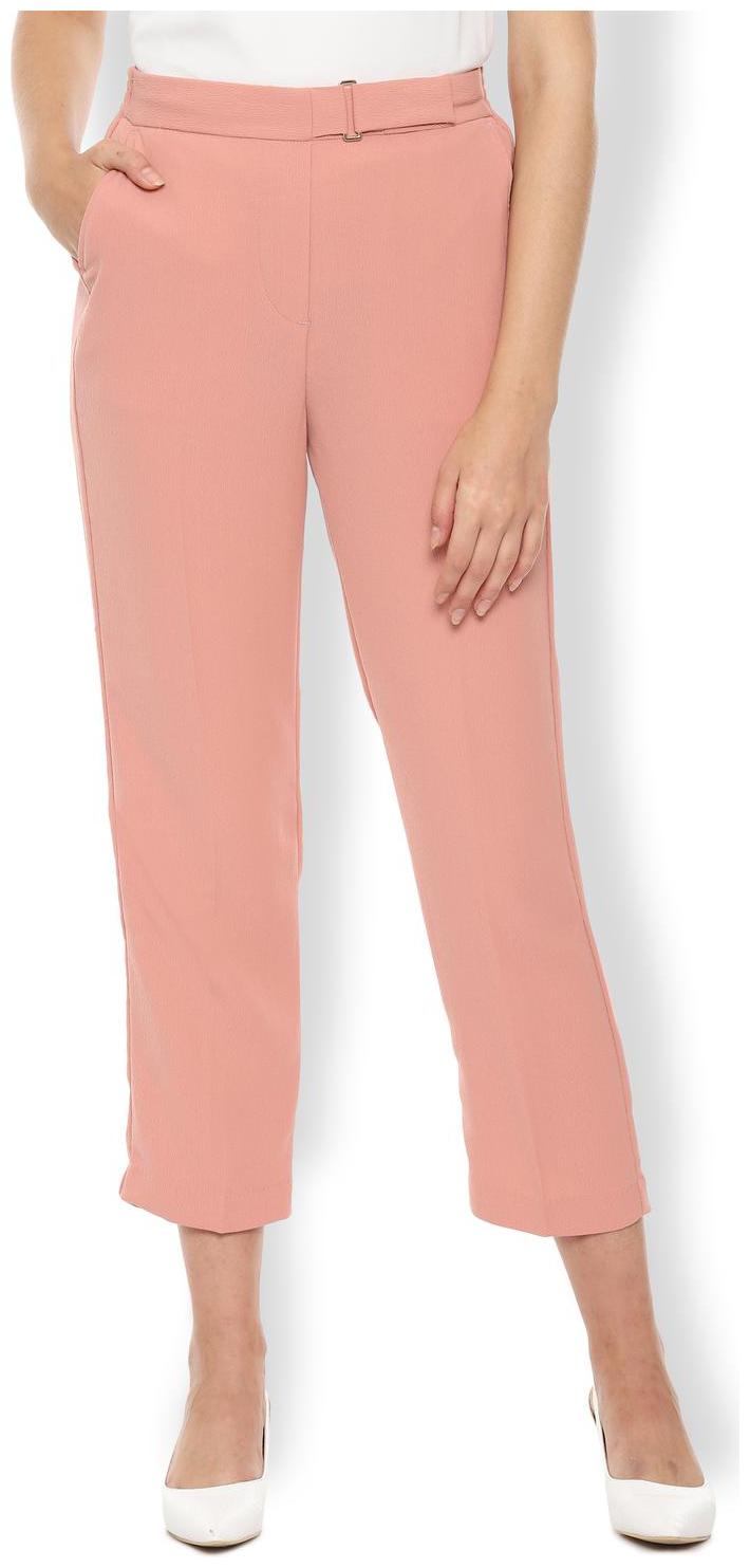 

Van Heusen Women Orange Regular fit Regular trousers