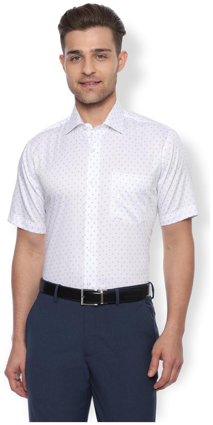 

Van Heusen Men Regular fit Formal Shirt - White