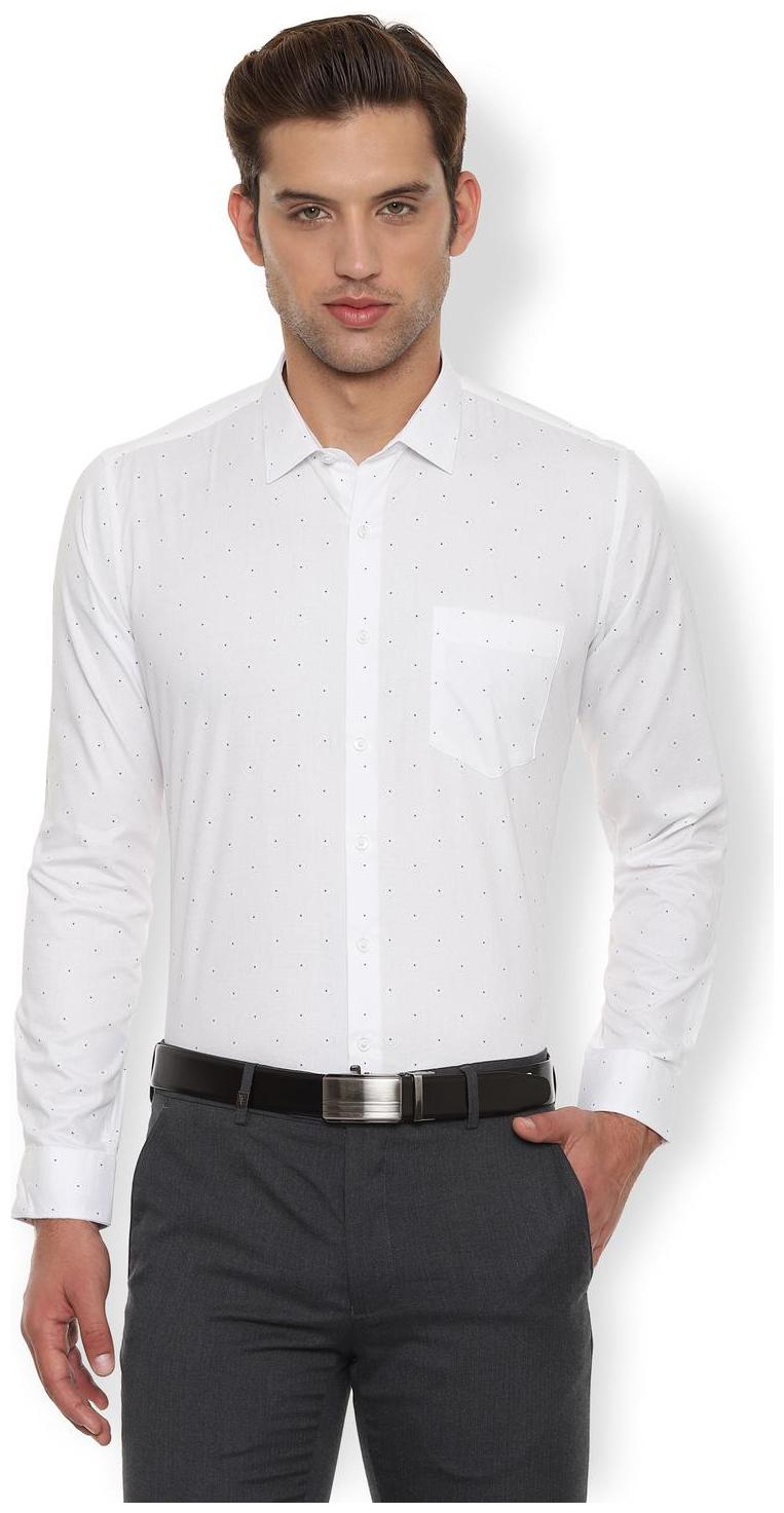 

Van Heusen Men Slim fit Formal Shirt - White
