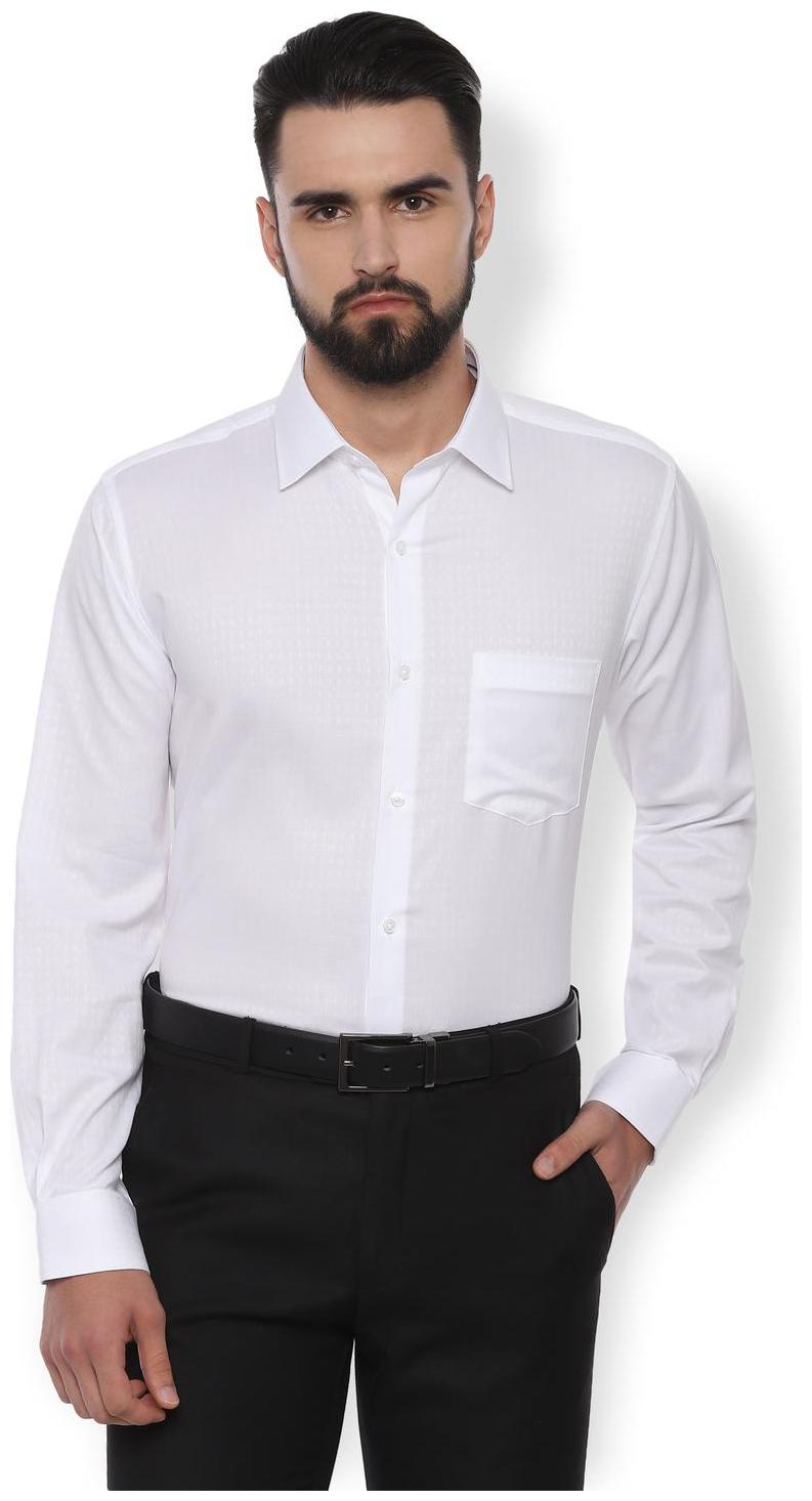 

Van Heusen Men Regular fit Formal Shirt - White