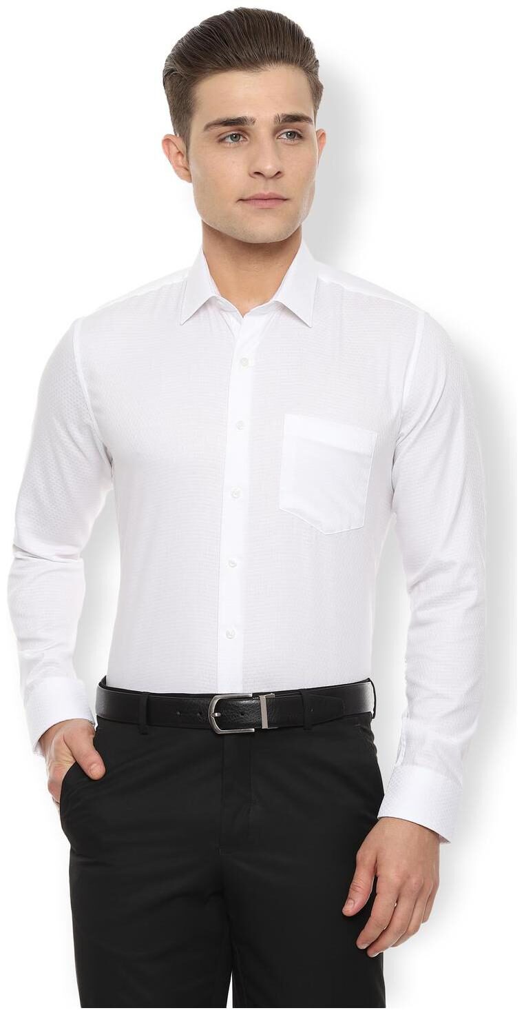 

Van Heusen Men Slim fit Formal Shirt - White
