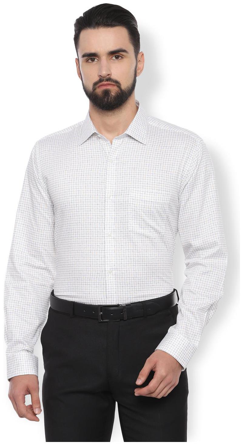 

Van Heusen Men Regular fit Formal Shirt - White