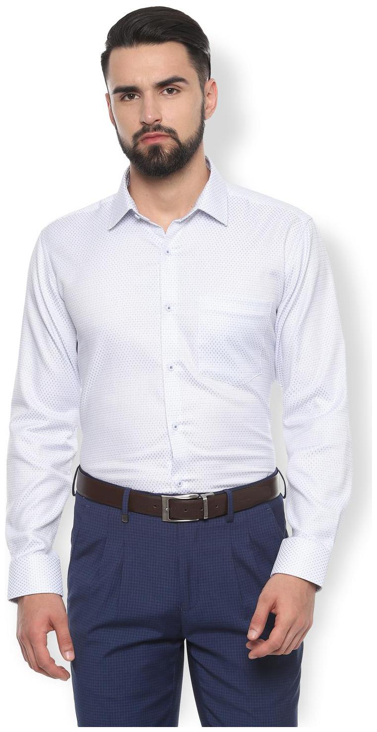 

Van Heusen Men Regular fit Formal Shirt - White