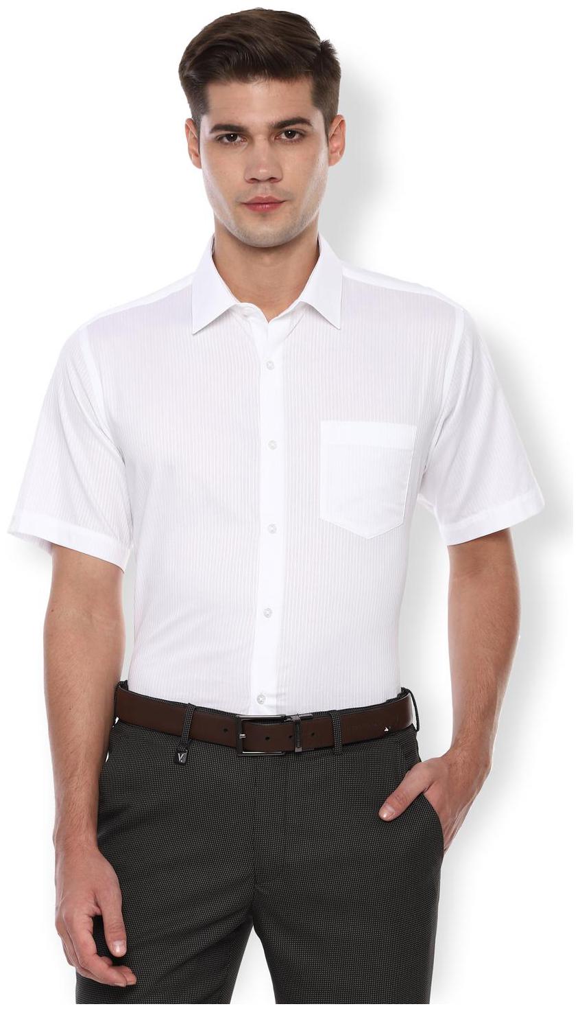 

Van Heusen Men Regular fit Formal Shirt - White