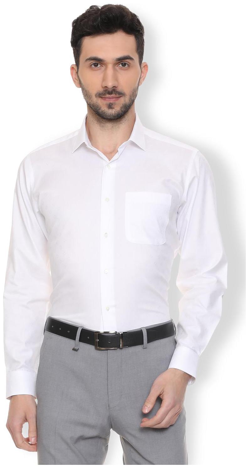 

Van Heusen Men Regular fit Formal Shirt - White
